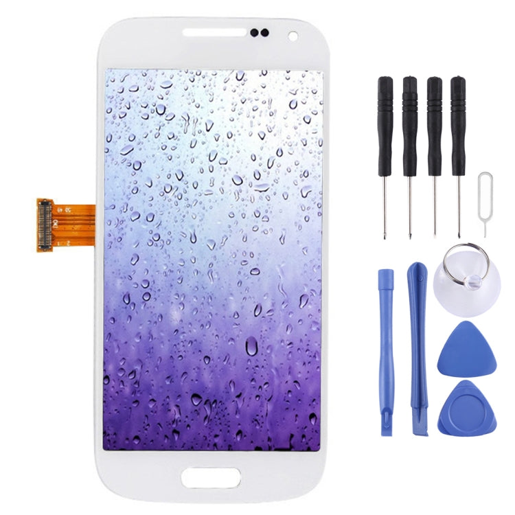 Full Assembly LCD Screen and Digitizer Replacement for Samsung Galaxy S IV Mini/i9195/i9190 (White)