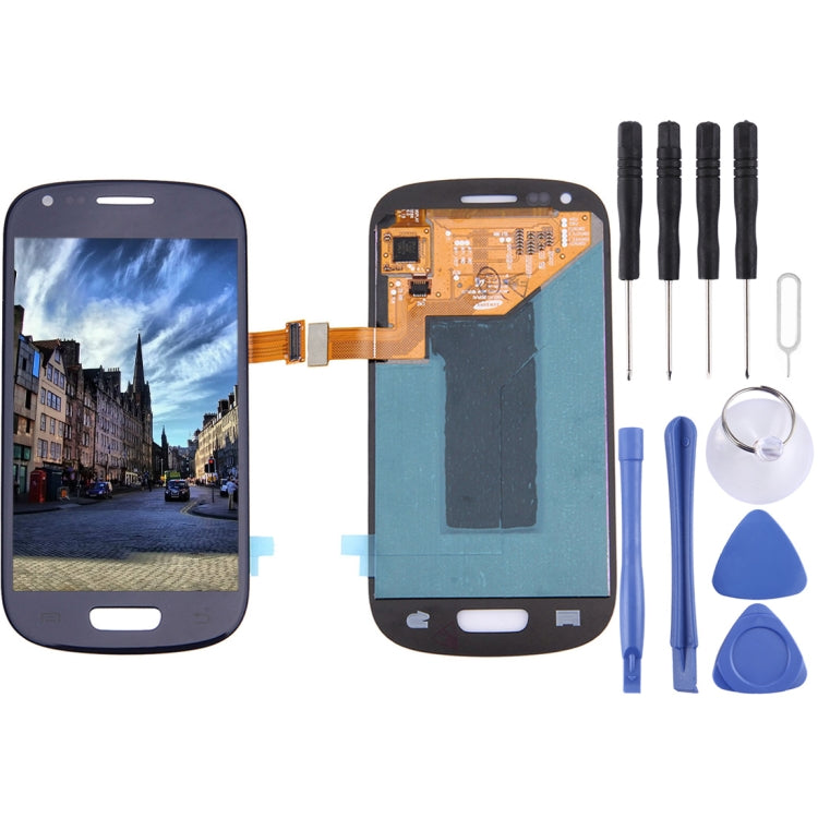 Samsung Galaxy SIII mini/i8190 Blue LCD Screen and Digitizer Full Assembly