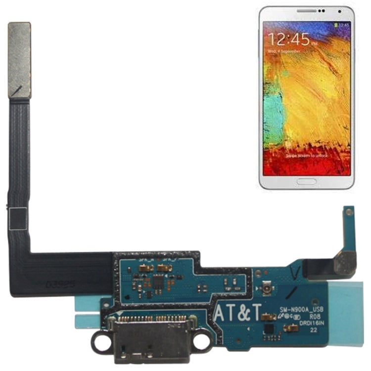 Tail Plug Flex Cable for Galaxy Note III / N900A