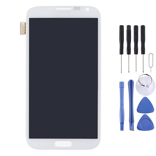 LCD Display + Touch Panel for Galaxy Note II / N7105 (White), Original - Refresh Your Device with Top Quality Replacement