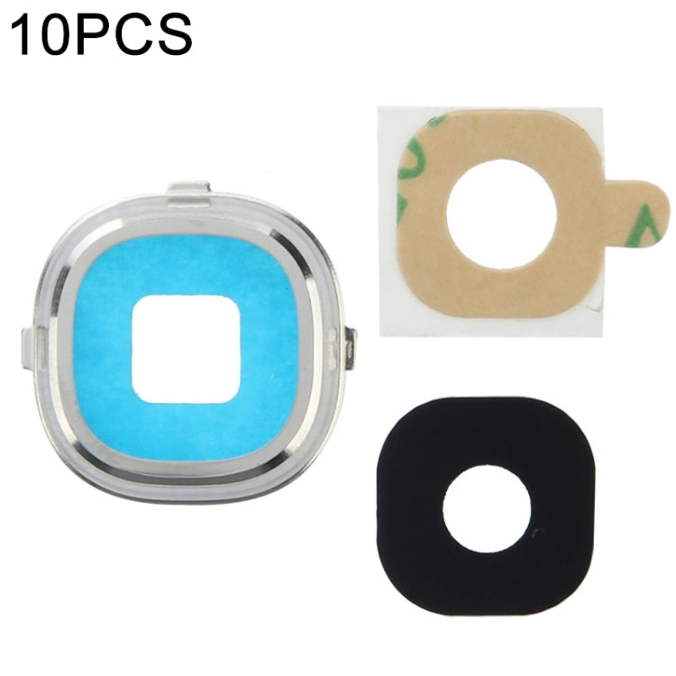 10-Piece Replacement Camera Lens Frame Set for Samsung Galaxy S IV / i9500