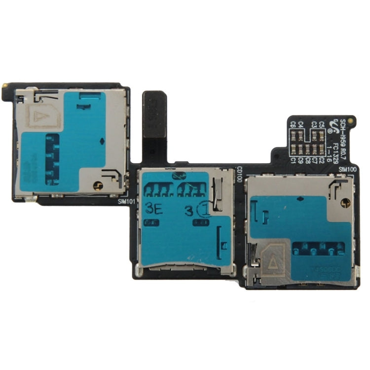 SIM Card Slot Flex Cable for Galaxy S4 / i959 / i9502