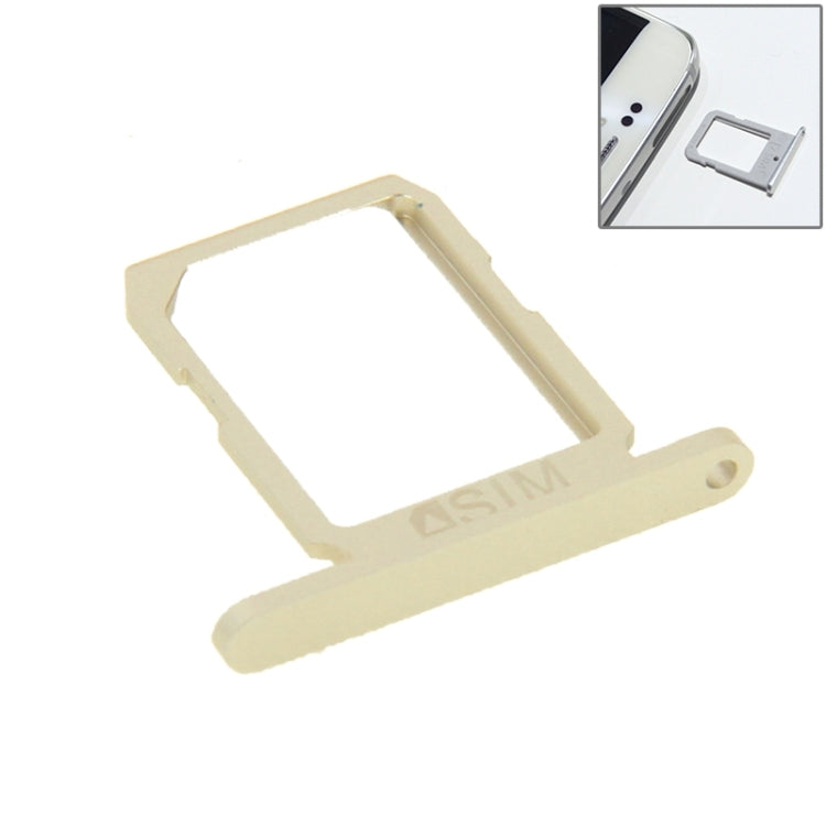 Gold Single Card Tray for Samsung Galaxy S6
