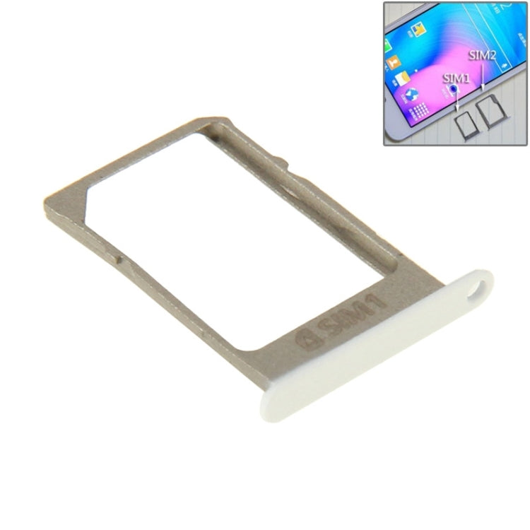 White Single Card Tray for Samsung Galaxy A3 / A5 - Precision Fit and High Quality