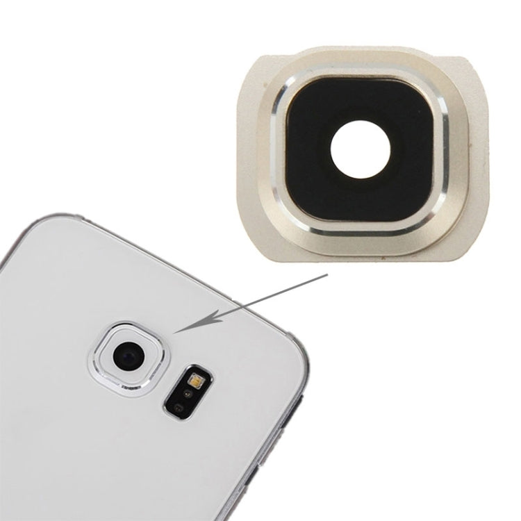 Golden Original Back Camera Lens Cover for Samsung Galaxy S6