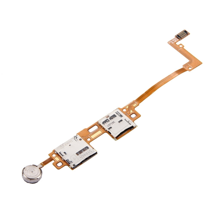 SIM & SD Card Reader Contact Flex Cable for Galaxy Note 10.1 (2014 Edition) / P600 / P605