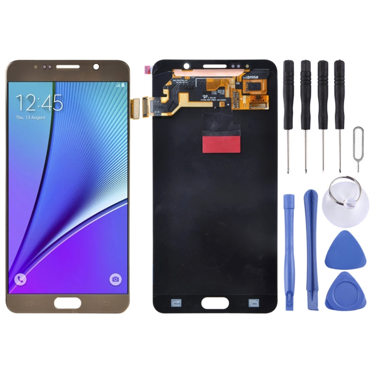Samsung Galaxy Note 5 5.7-inch Gold LCD Screen and Digitizer Full Assembly