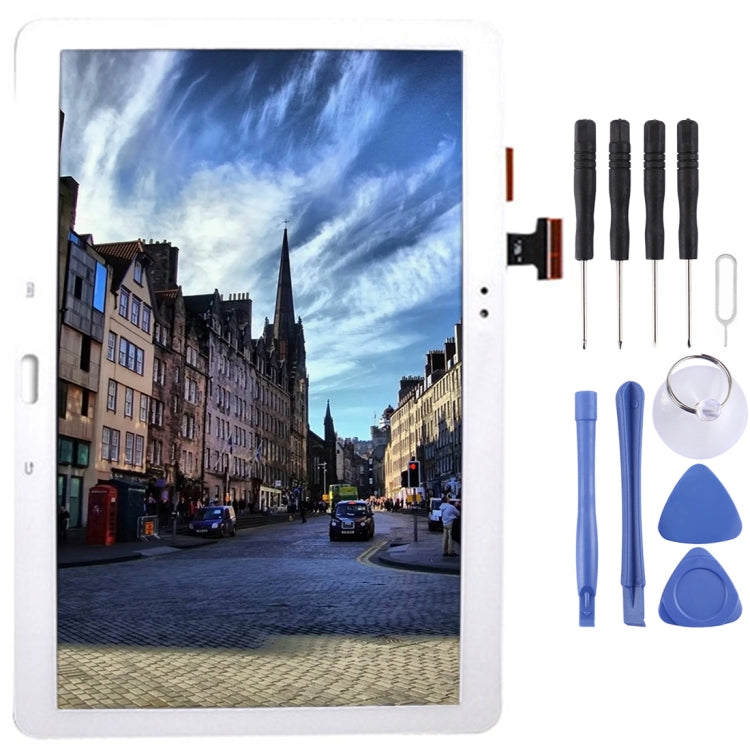 White LCD Screen and Digitizer Full Assembly for Galaxy Note 10.1 (2014 Edition)