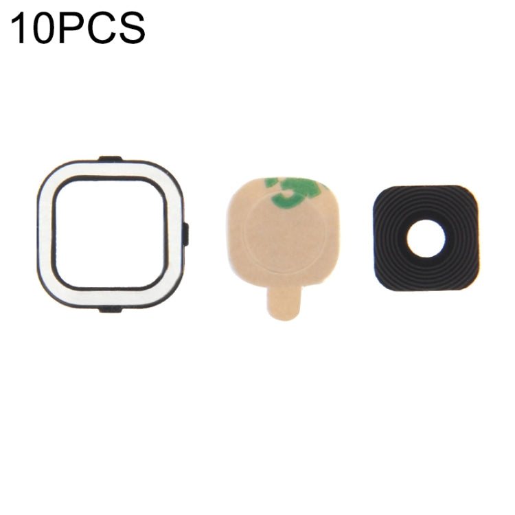 10-Piece Black Camera Lens Covers for Samsung Galaxy A5 / A500
