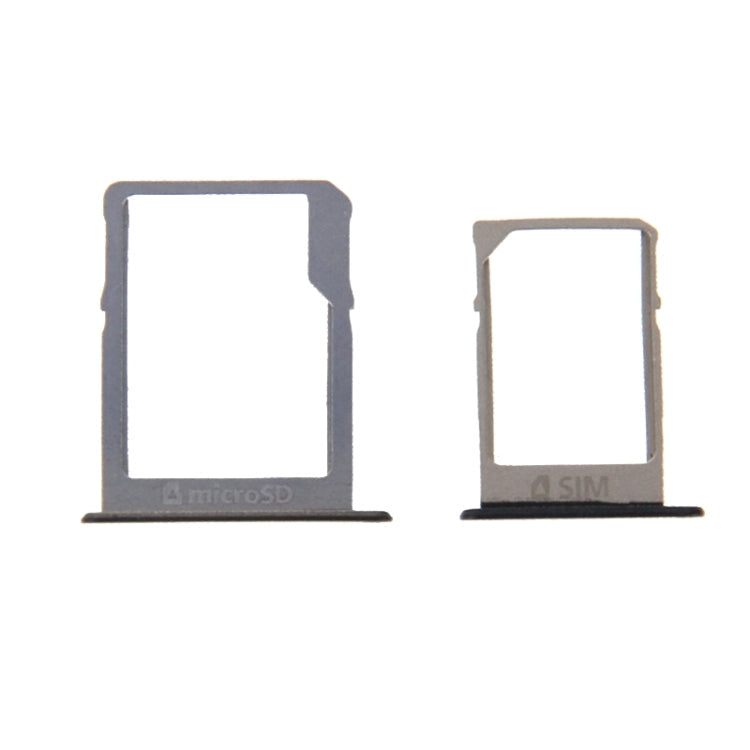 SIM Card Tray & Micro SD Card Tray for Galaxy A3 / A300 & A5 / A500 & A7 / A700(Black)