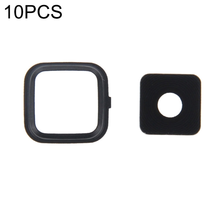 Samsung Galaxy Note 4 Camera Lens Cover Replacement Kit - Pack of 10 (Black)