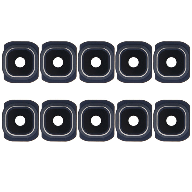 Blue Camera Lens Cover for Samsung Galaxy S6 / G920F - Pack of 10
