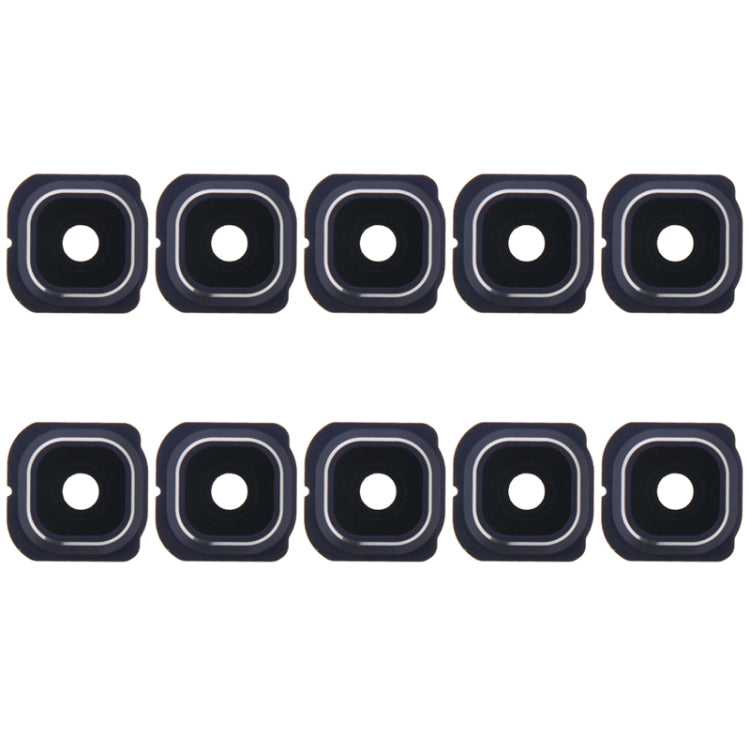 10 High-Quality Replacement Camera Lens Covers for Samsung Galaxy S6 Edge / G925 (Blue)