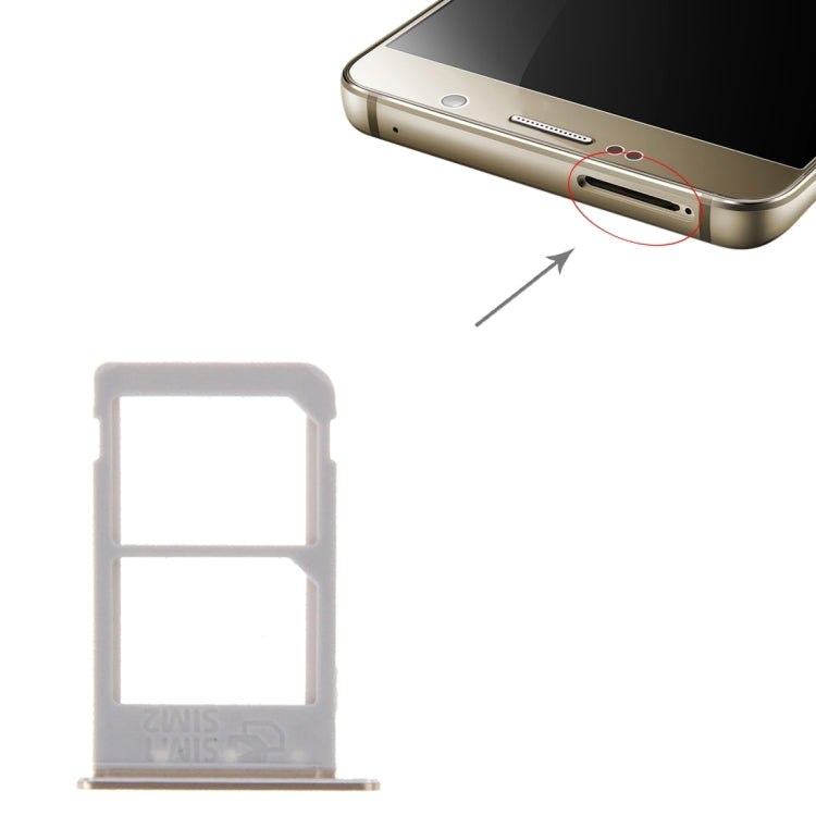 Dual SIM Card Tray for Galaxy Note 5 / N920 (Gold)