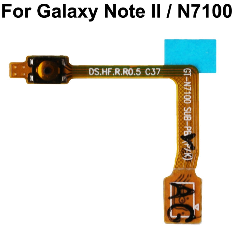 Power Button Flex Cable for Galaxy Note II / N7100
