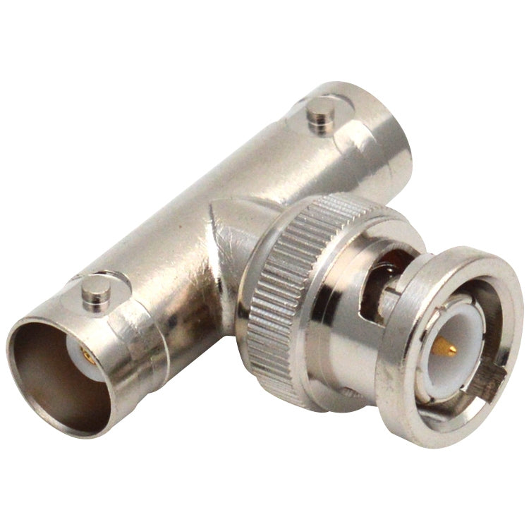 2-Way BNC Jack Connector for T-Type BNC Plug