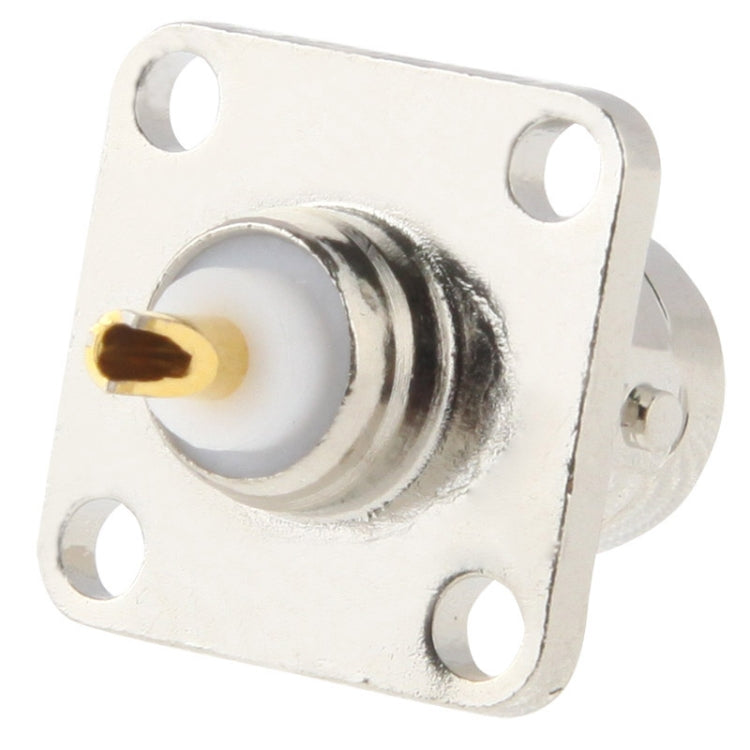 BNC Jack Chassis Mount with Durable Metal Construction