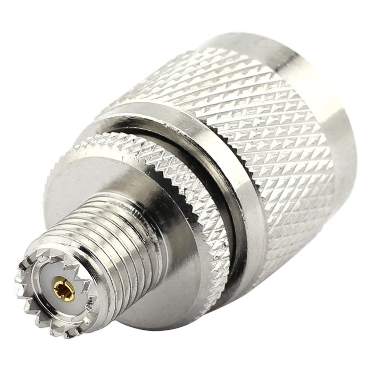 RF Coaxial Adapter - UHF Male to Mini UHF Female Connector