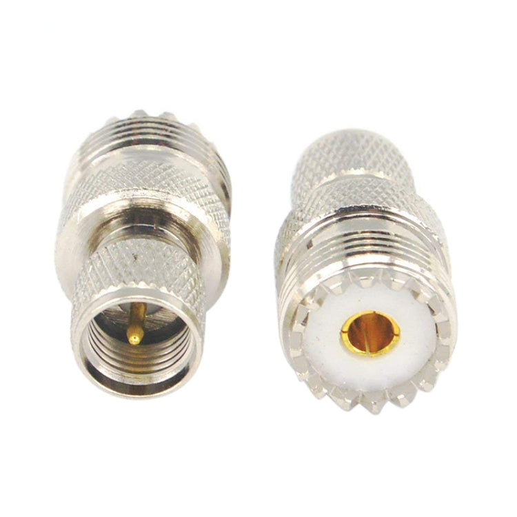 RF Coaxial Adapter Mini UHF Male to UHF Female Connector