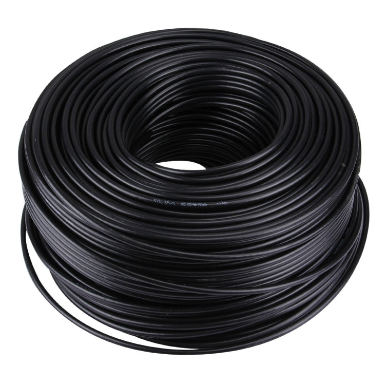High-Quality 180m Black RF Coaxial Cable for Superior Signal Transmission