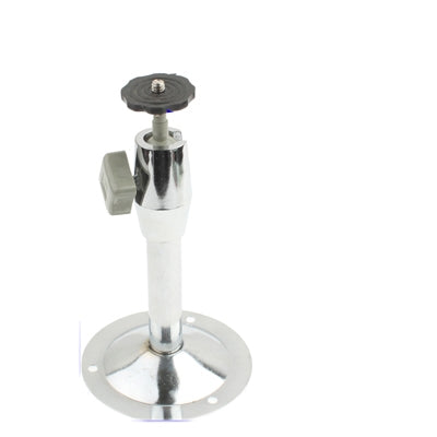 Adjustable Silver CCD CCTV Camera Mounting Bracket with Sturdy Metal Construction