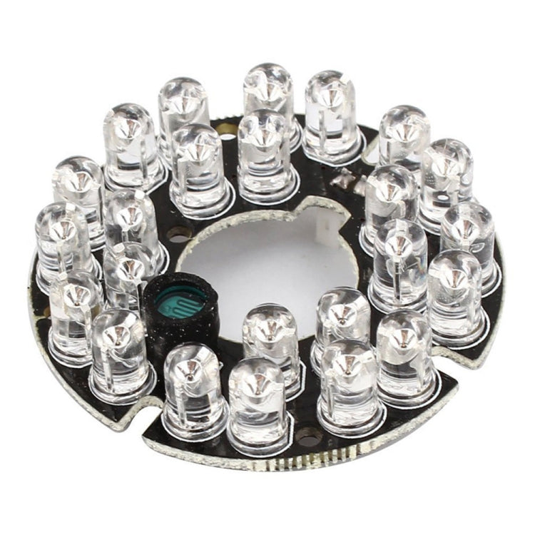 24 LED Infrared Lamp Board for Enhanced Night Vision in Security Cameras