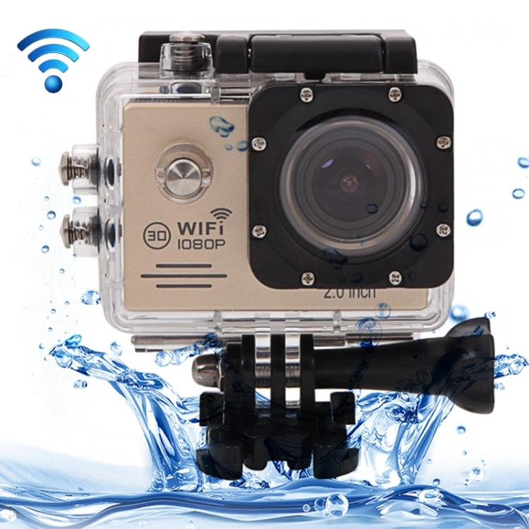 SJ7000 Full HD 1080P 2.0 inch LCD Screen WiFi Sports Camcorder Camera with Waterproof Case and Wide-Angle Lens
