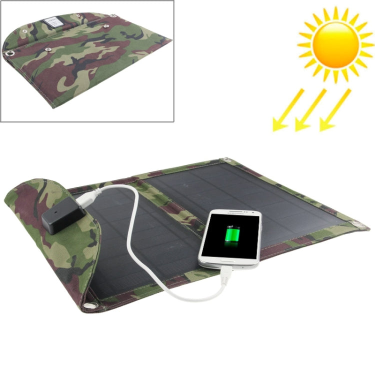 10W Portable Folding Solar Panel for Laptops and Mobile Phones