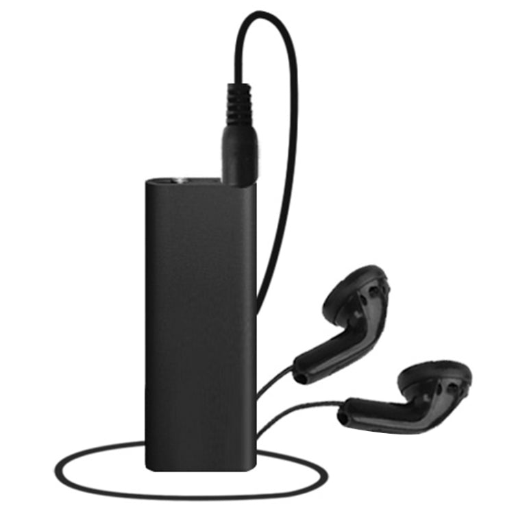 3 in 1 Mini Voice Recorder, 8GB Flash Drive, and MP3 Player in Black