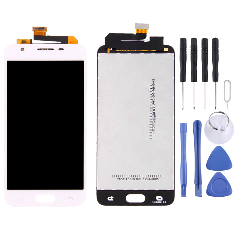 LCD Display + Touch Panel Assembly for Samsung Galaxy On5 / J5 Prime - White