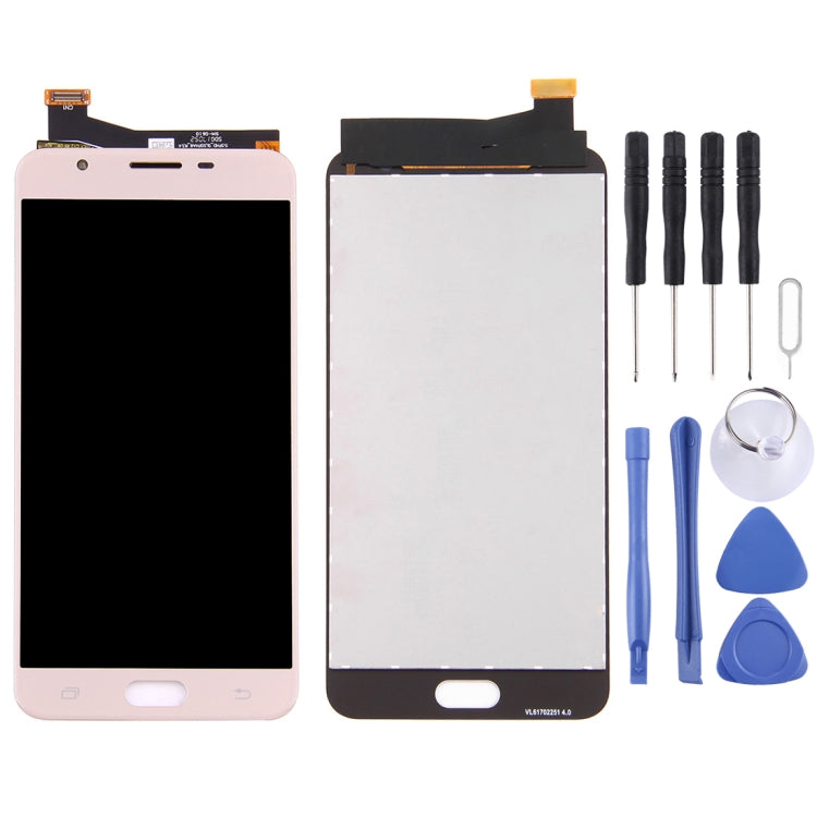 LCD Display + Touch Panel Replacement for Samsung Galaxy On7 (2016) / J7 Prime - Gold