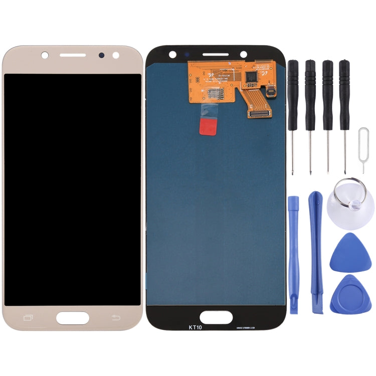 LCD Screen and Digitizer Assembly for Galaxy J5 (2017) - Gold