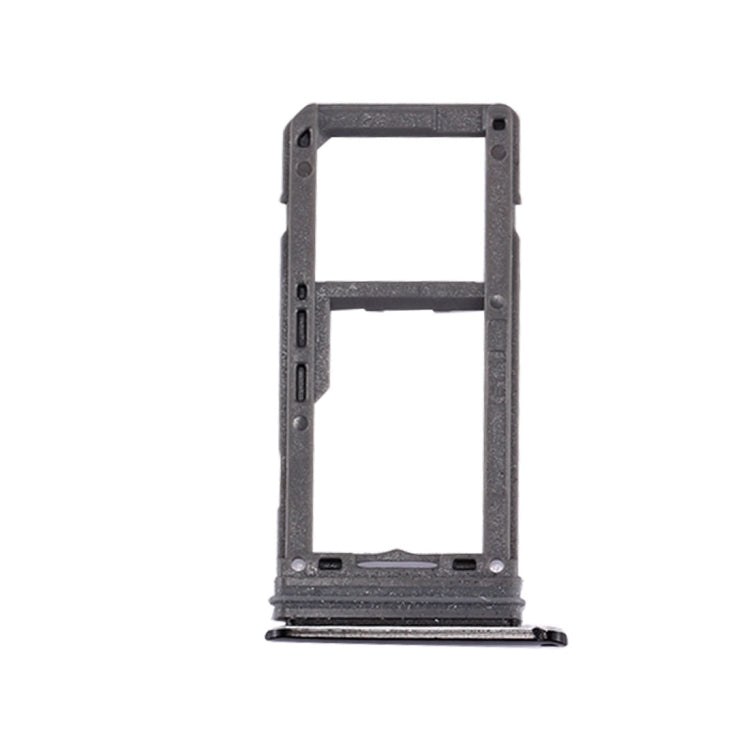 SIM Card Tray + Micro SD Tray for Galaxy S8(Black)