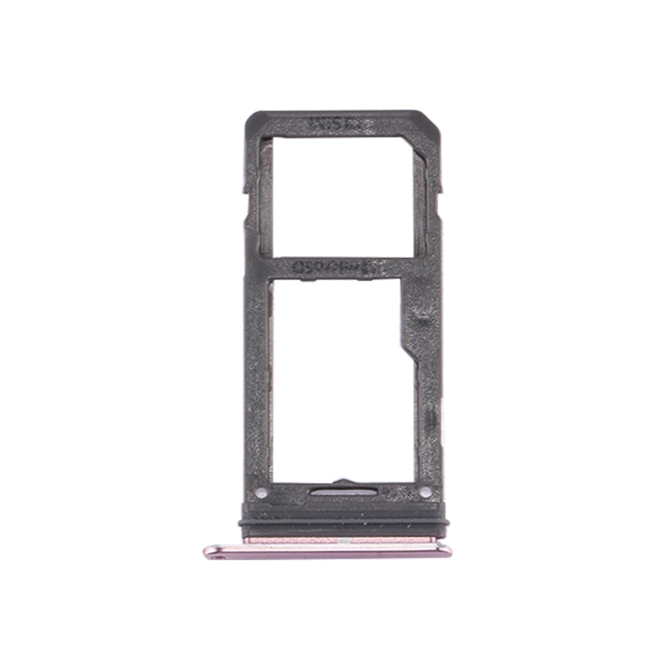 SIM Card Tray + Micro SD Tray for Galaxy S8(Pink)
