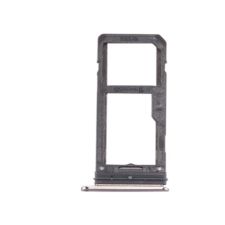 SIM Card Tray + Micro SD Tray for Galaxy S8(Gold)