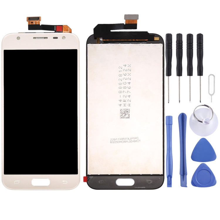 Gold LCD Screen and Digitizer Full Assembly for Samsung Galaxy J3 (2017), J330F/DS, J330G/DS