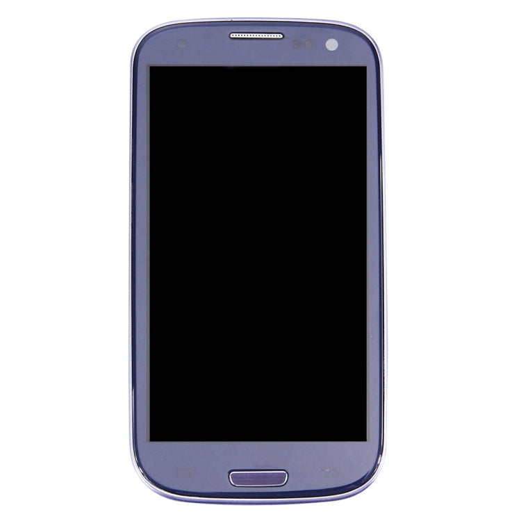 Replacement LCD Display (4.65 inch TFT) + Touch Panel with Frame for Galaxy SIII / i9300 (Pebble Blue)