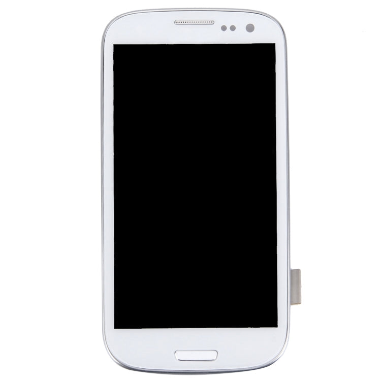 4.65 inch TFT LCD Display + Touch Panel with Frame for Samsung Galaxy SIII / i9300 (White)