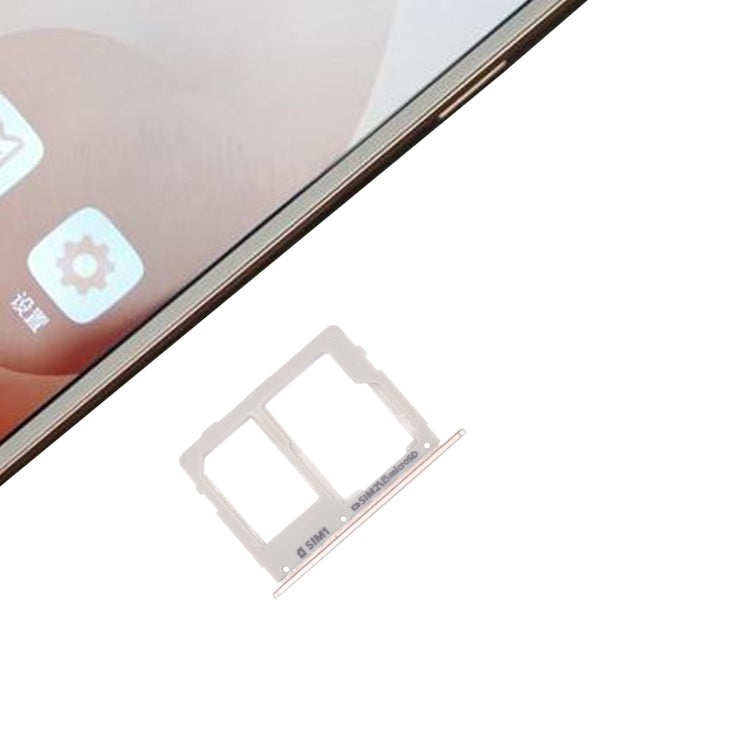 SIM Card Tray + SIM / Micro SD Card Tray for Galaxy C7 Pro / C7010 & C5 Pro / C5010(Gold)