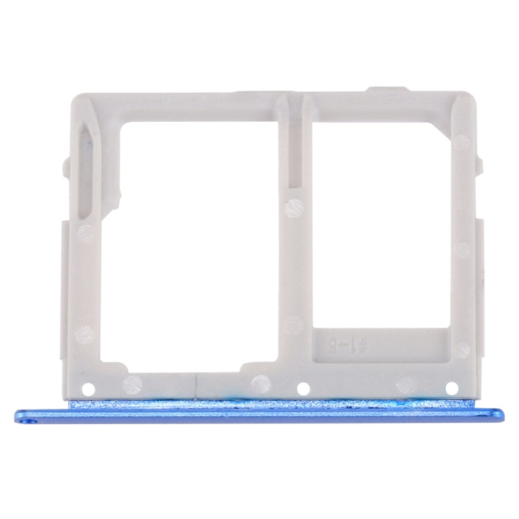 SIM Card Tray + SIM / Micro SD Card Tray for Galaxy C7 Pro / C7010 & C5 Pro / C5010(Blue)