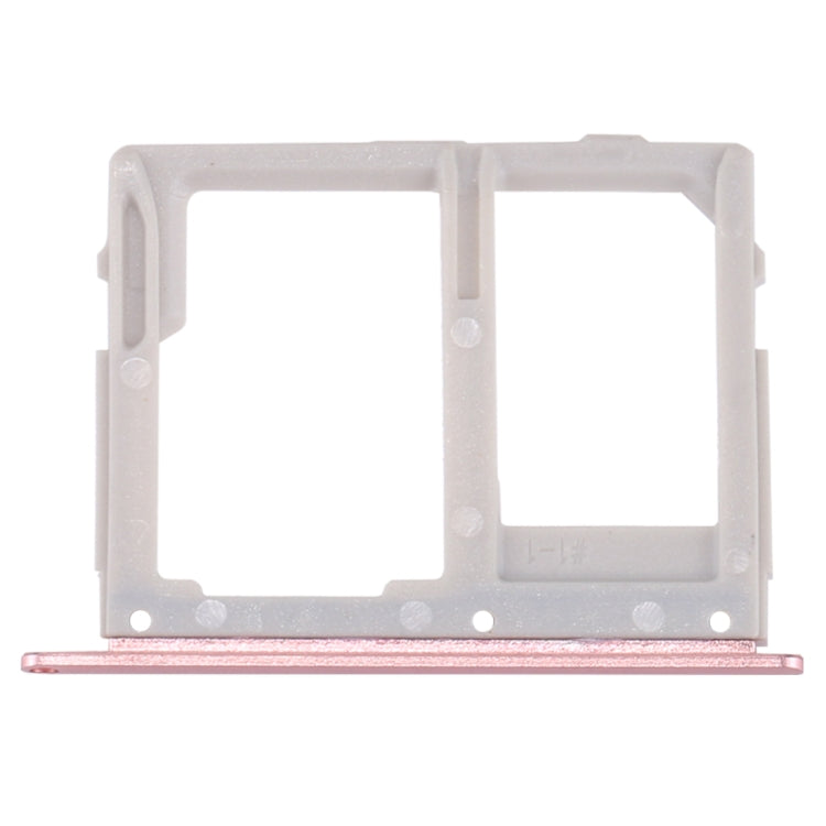SIM Card Tray + SIM / Micro SD Card Tray for Galaxy C7 Pro / C7010 & C5 Pro / C5010(Rose Gold)