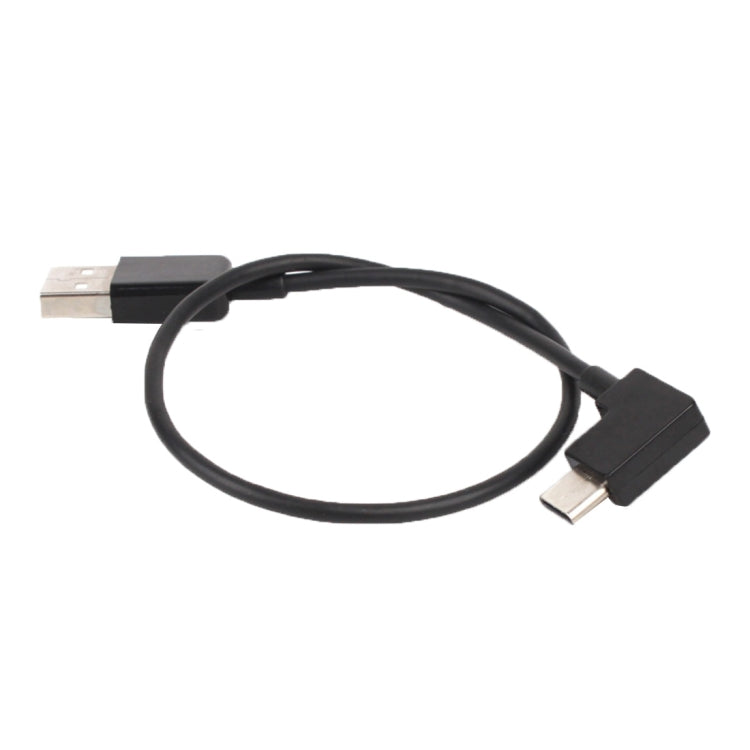 DJI Compatible 30cm Right Angle USB-C Data Connector Cable