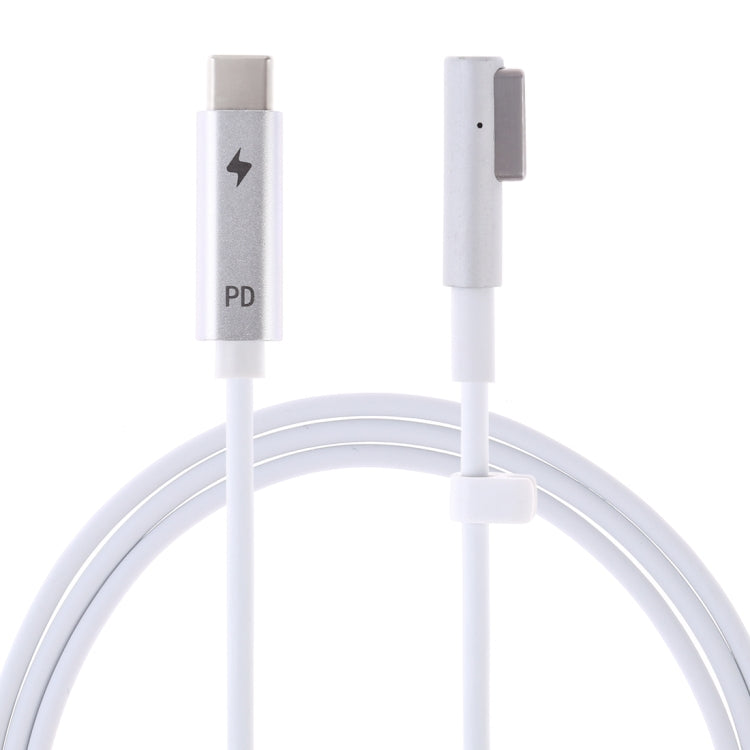 85W 5 Pin MagSafe 1 to USB-C PD Charging Cable (White)