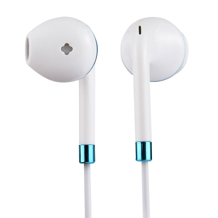 Blue In-Ear Earphone with Mic and Line Control
