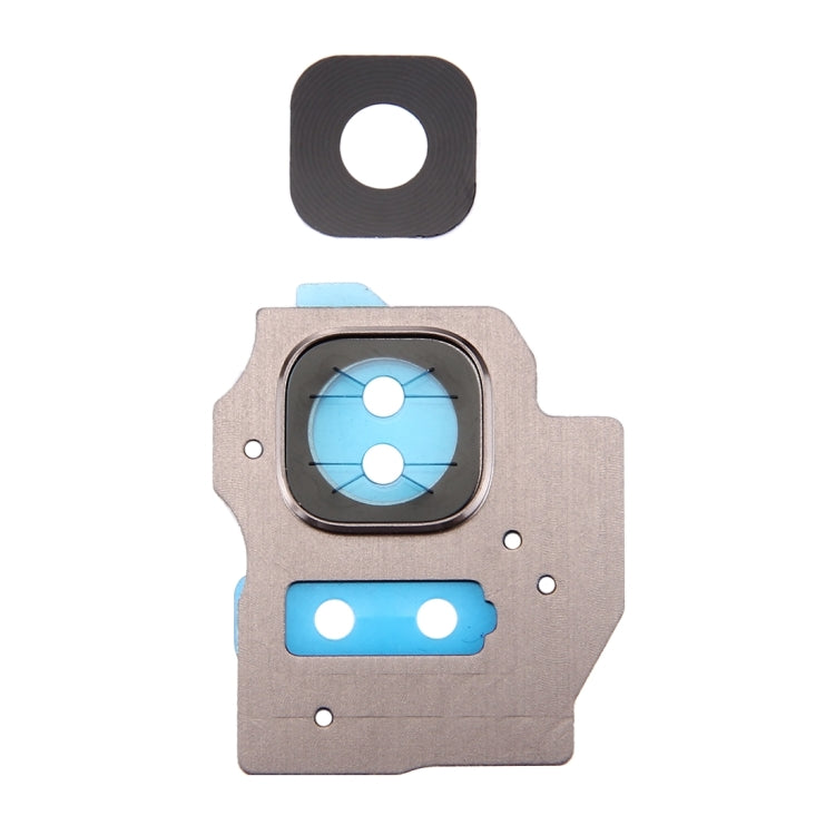 10 Pieces Camera Lens Cover for Galaxy S8+ / G955 (Gold)