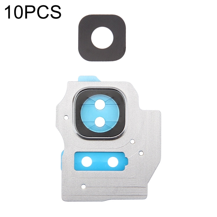 Galaxy S8+ Camera Lens Cover Set - 10 PCS, Silver