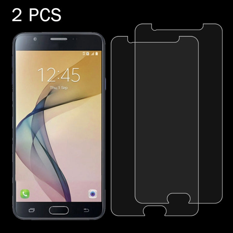Galaxy J7 Prime Tempered Glass Screen Protector - 2 Pack