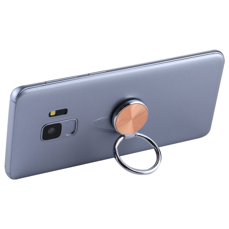 Rose Gold CD Pattern Mobile Phone Ring Holder