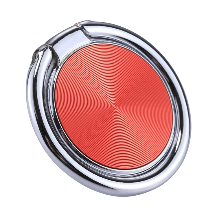 Red Universal CD Pattern Metal Mobile Phone Ring Holder