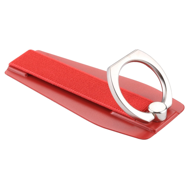 Secure Grip Red Finger Ring Phone Holder stand